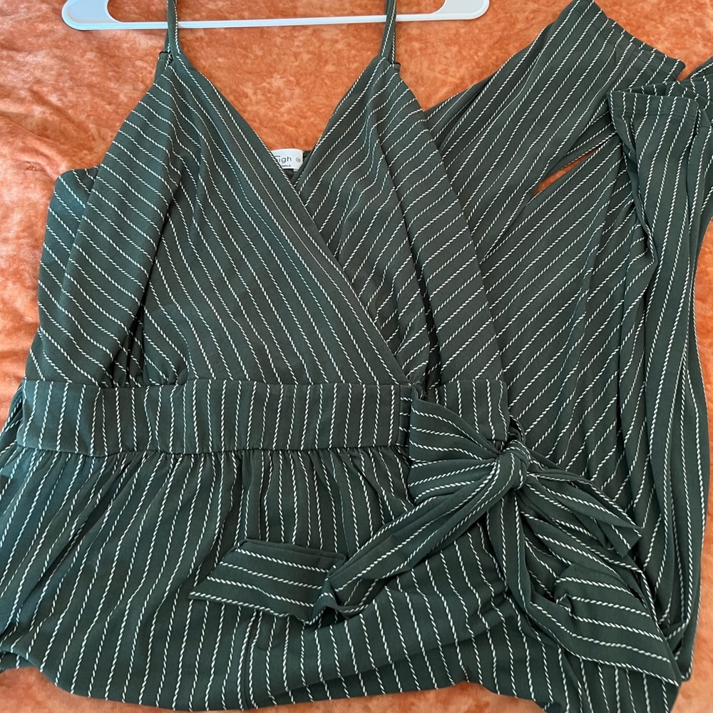 Striped Jumpsuit